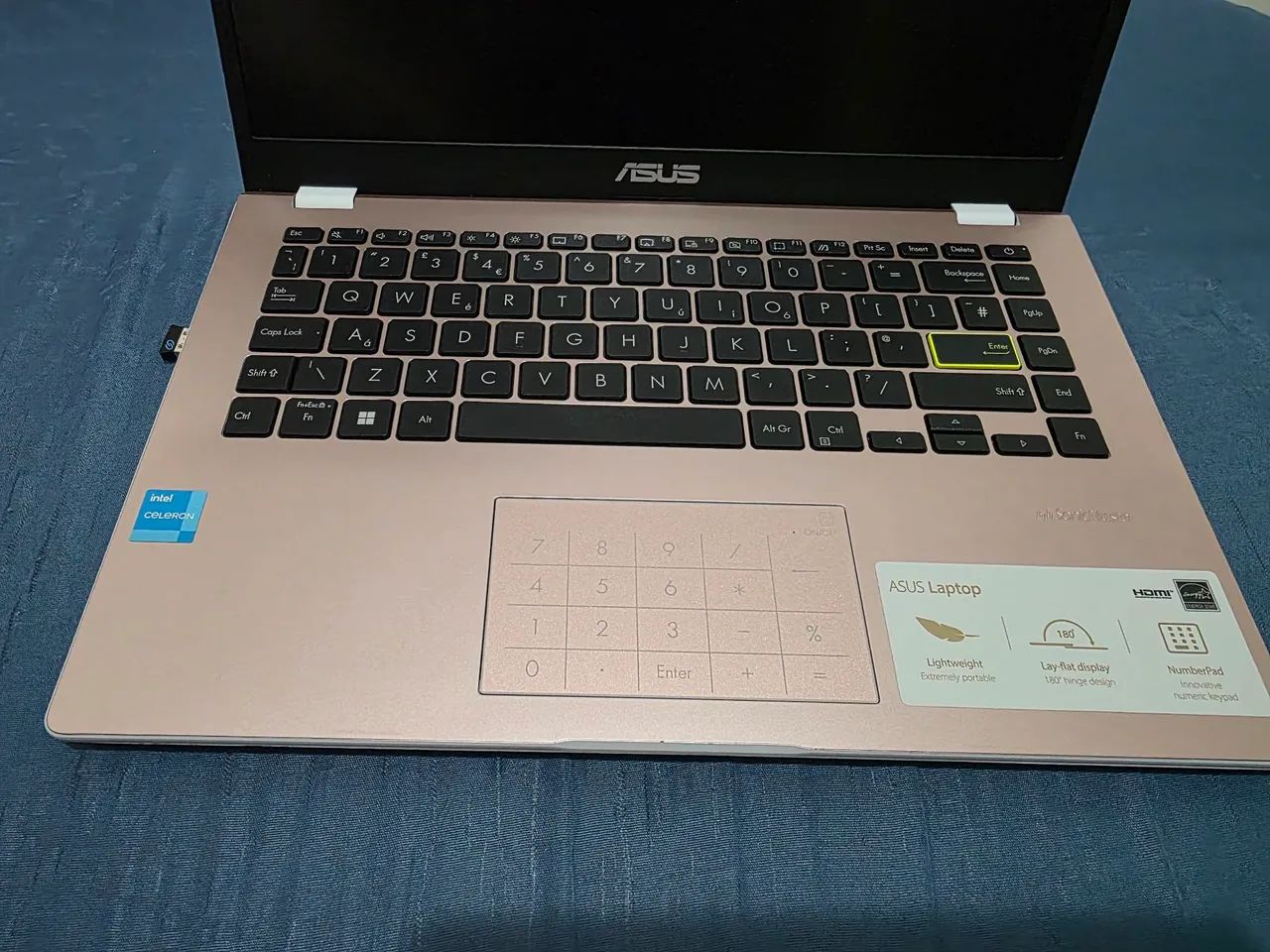 NOTEBOOK ASUS VIVOBOOK 14 ROSA - IMPECÁVEL | FULL HD - Foto 2