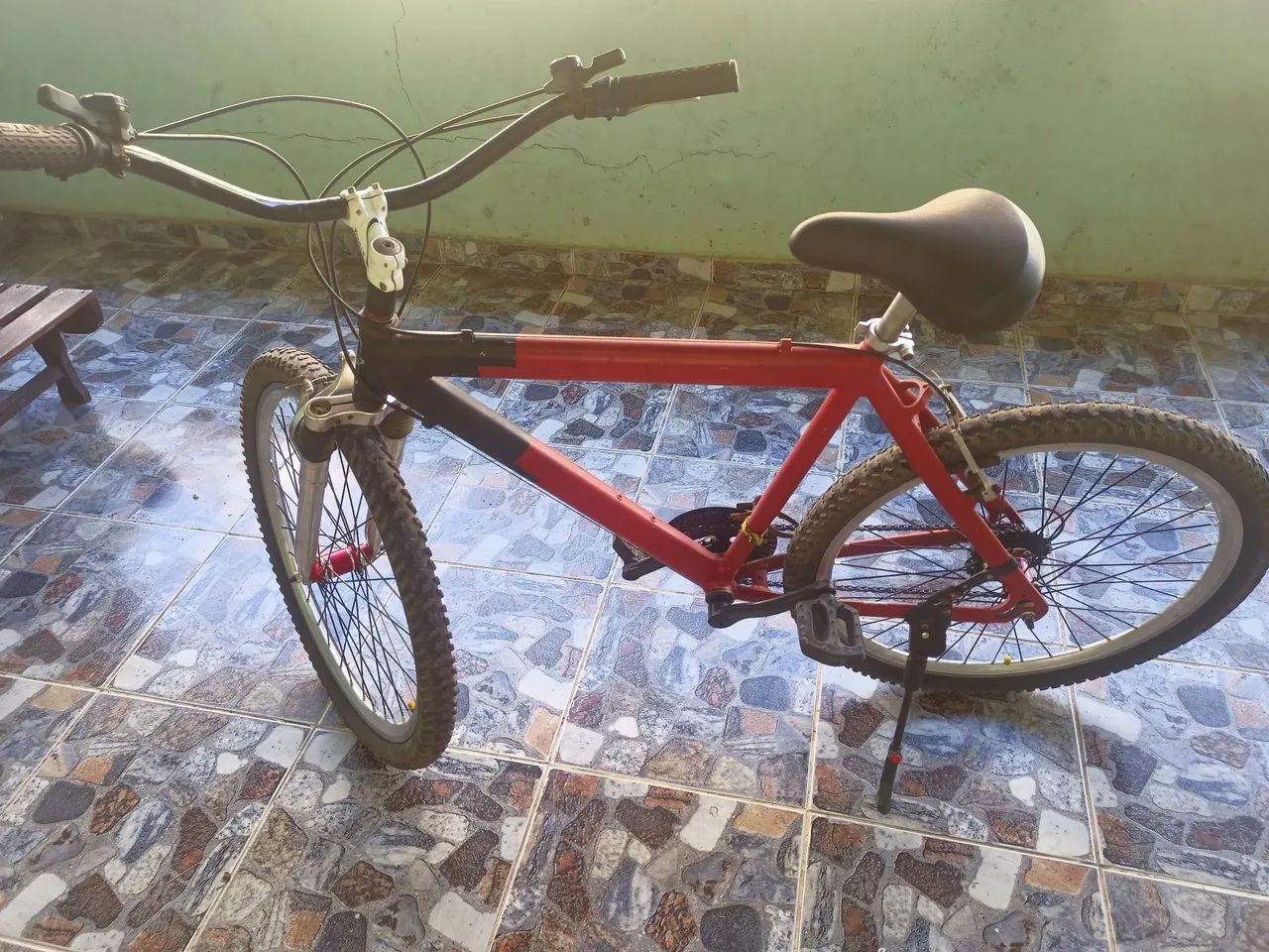 Bicicleta de alumínio 21v
