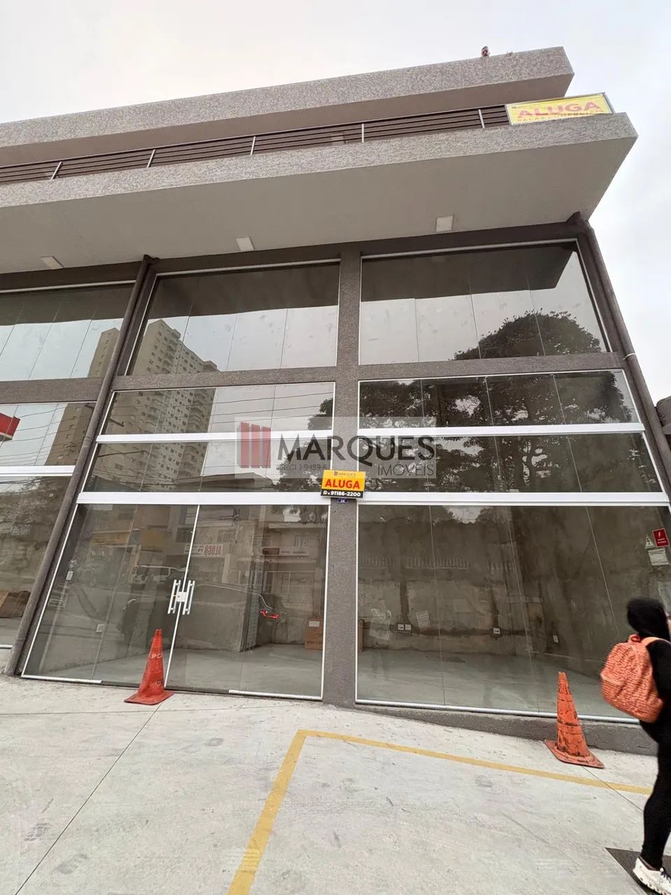 Salão Comercial - locação - Gopouva - 42m² - 1 Banheiro - Foto 3
