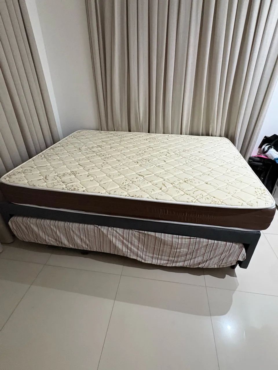 Cama box casal não conjugada - Foto 2