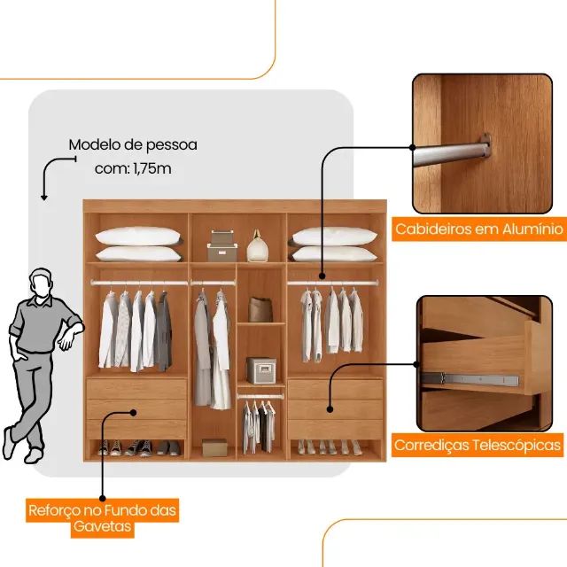 Guarda Roupa Coliseu - Foto 3