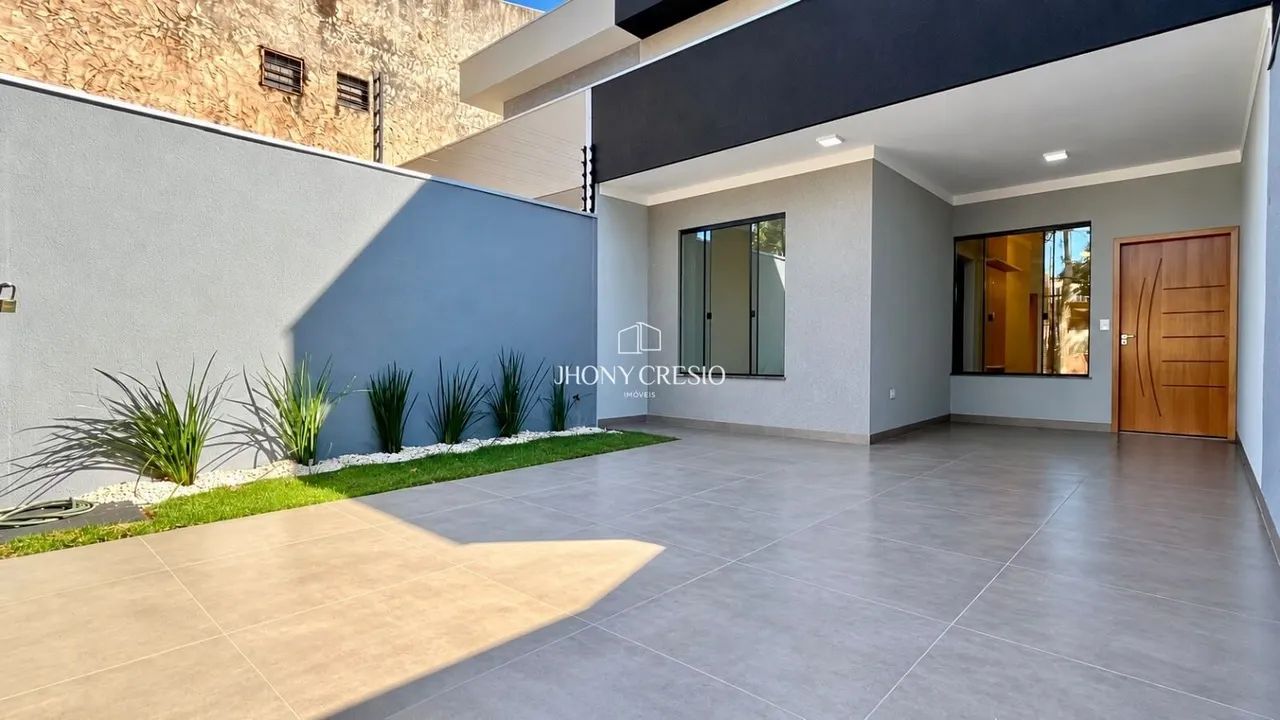 Casa nova no Jardim Itaparica com 3 quartos, suíte e área gourmet - Foto 5