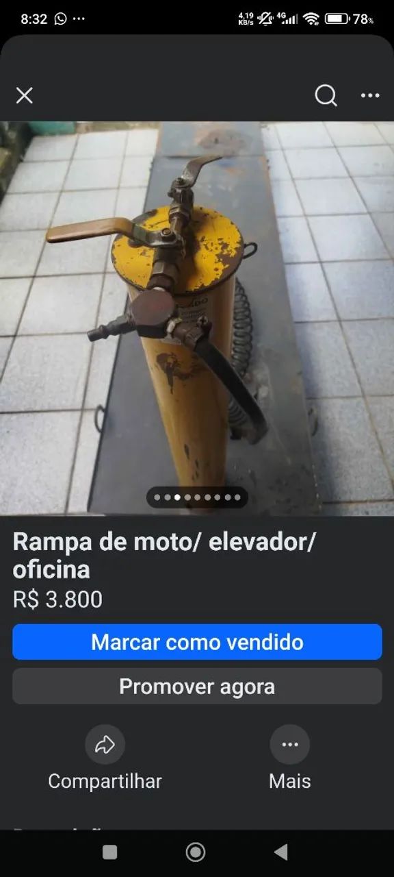Rampa de moto 