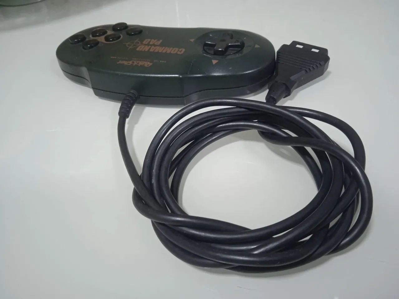 Controle antigo para PC Quick Shot Command Pad modelo QS-217 no estado - Foto 6