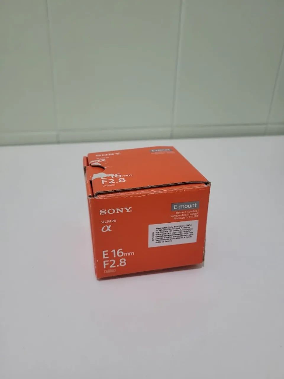 Lente Sony 16mm f2.8