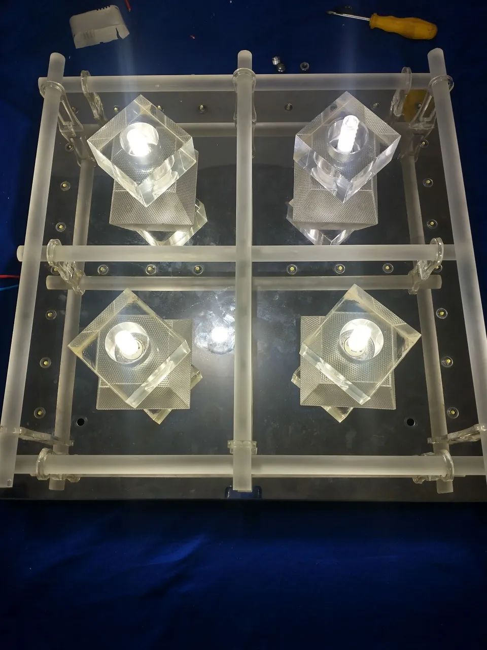 Lustre com barra de vidro  - Foto 3