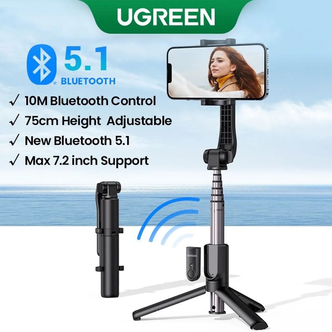 Ugreen Selfie Stick Tripod