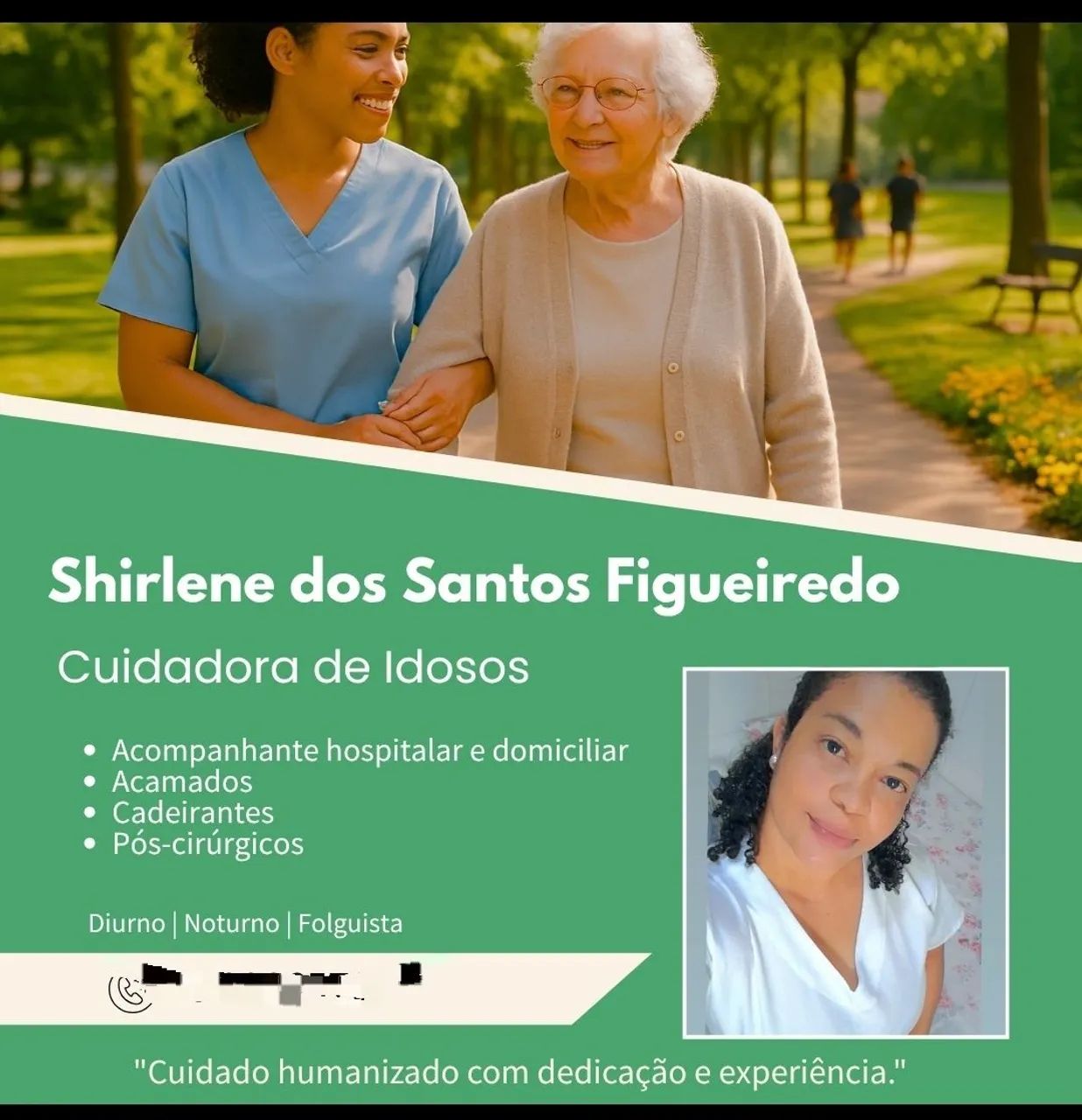 Cuidadora de idosos e pessoas acamada - Foto 3