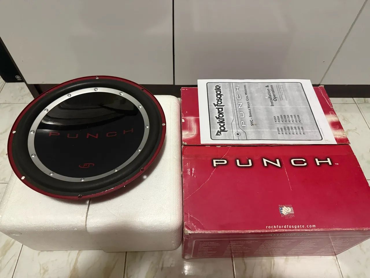 Subwoofer RockfordFosgate 12 polegadas - Foto 2