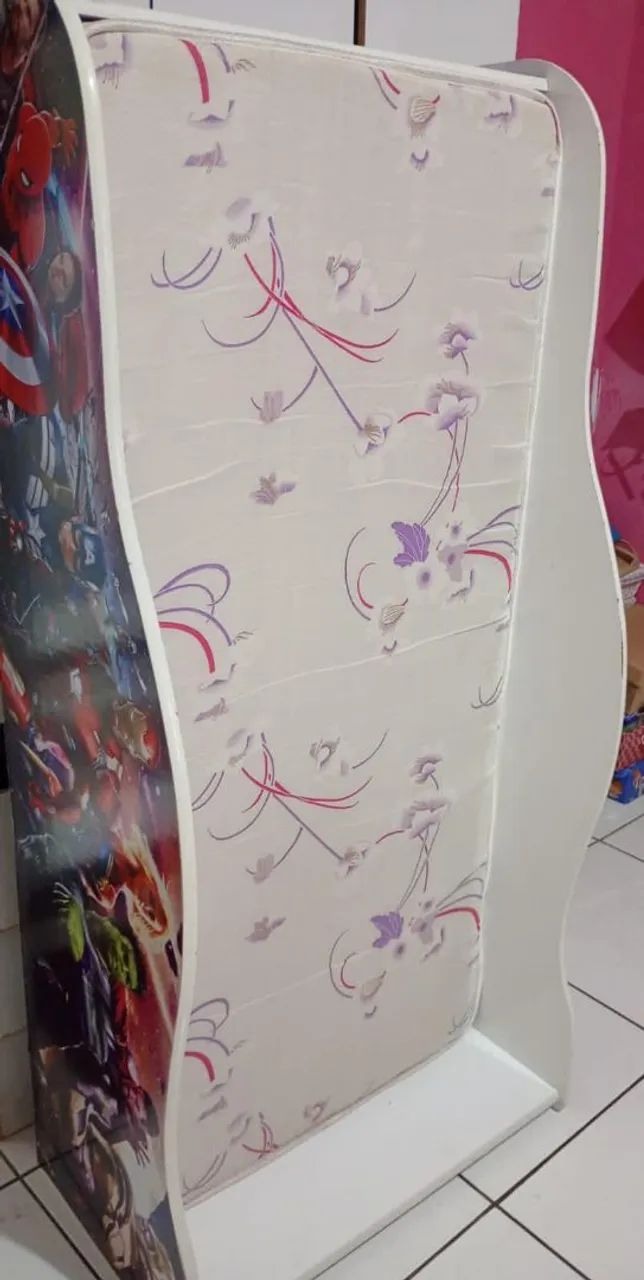 CAMA INFANTIL PERSONALIZADA DOS VINGADORES. - Foto 3