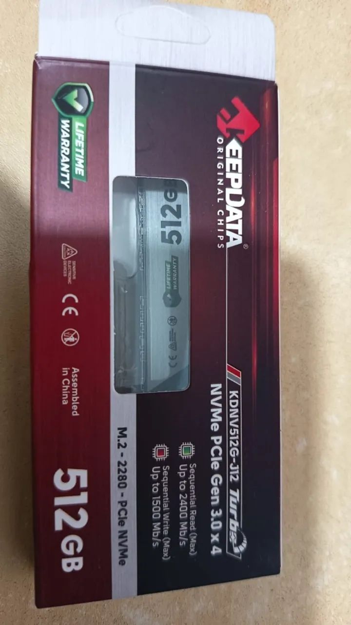 SSD NVME 512 GB Keepdata - Foto 2