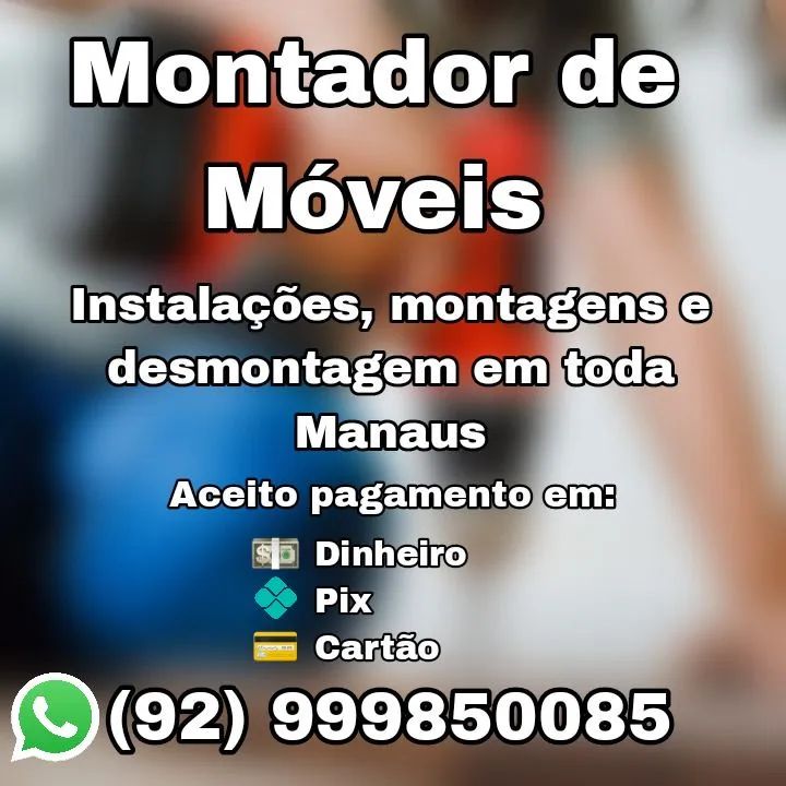 Montador de Móveis R$ 30