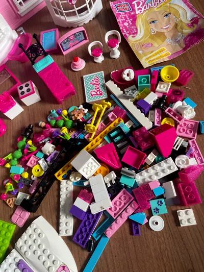 Barbie Megabloks Coleção Life In The Dreamhouse 1990 - NÃO ESTA COMPLETO - Foto 2