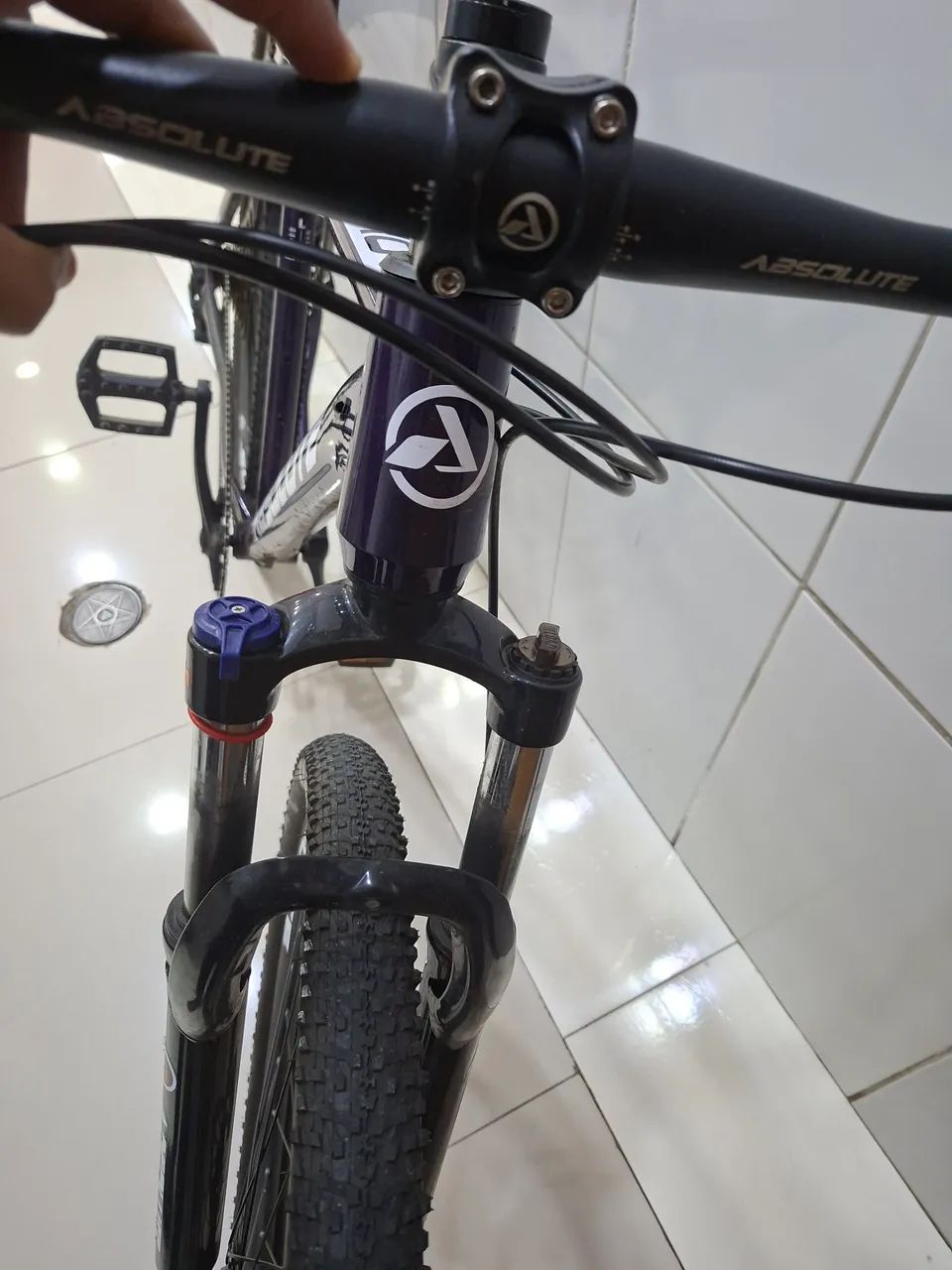 Uma bicicleta 