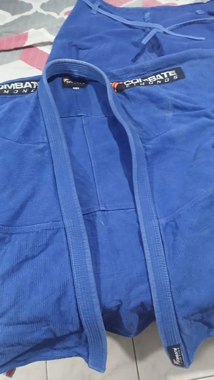 Kimono JiuJitsu Trançado Combate A2 - R$ 130,00 - Foto 3