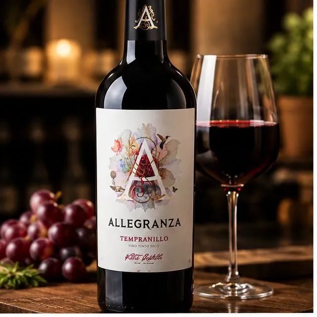 Vinho espanhol Alegranzza tinto 750ml - Foto 4