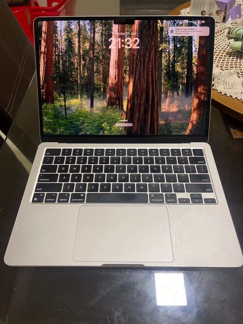 MacBook Air M2  2022/ defeito no teclado 