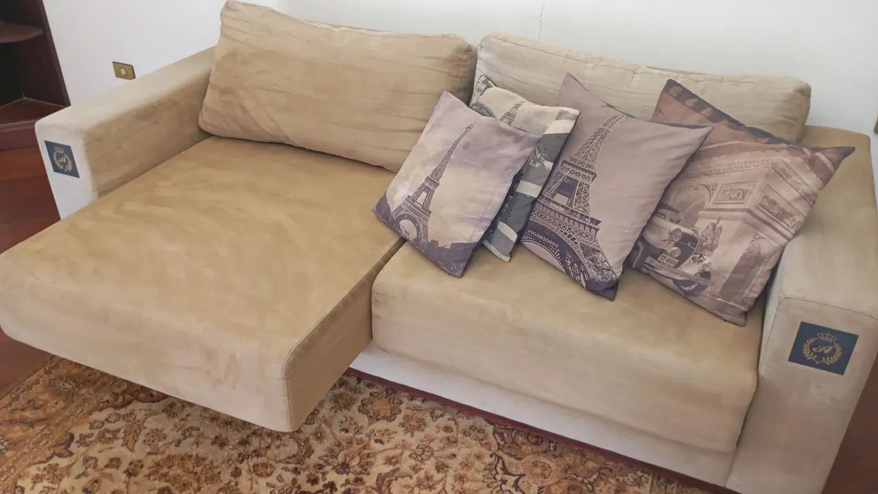 Sofá retrátil de 3 lugares frete grátis  - Foto 3