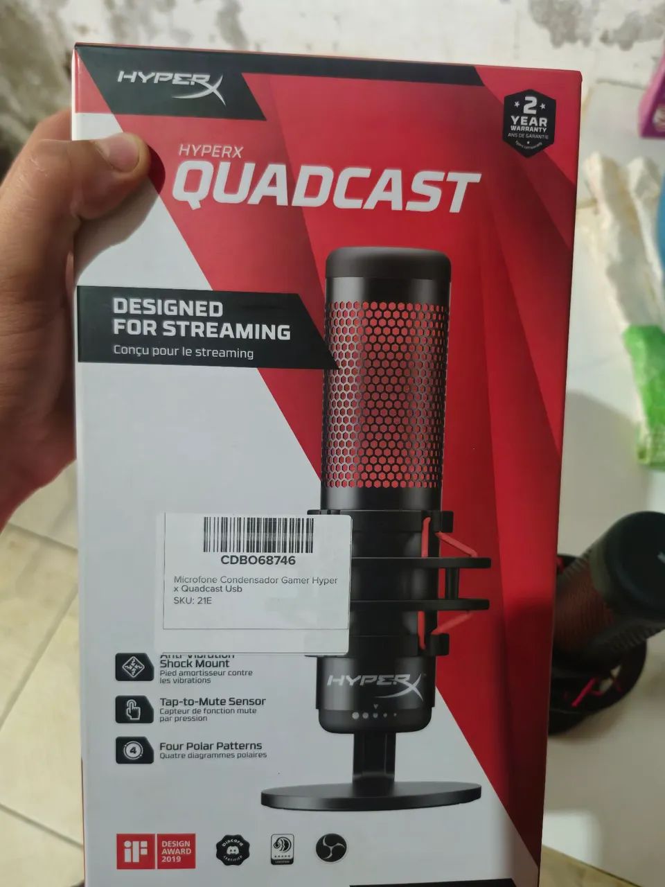 Microfone HyperX QuadCast  - Foto 2