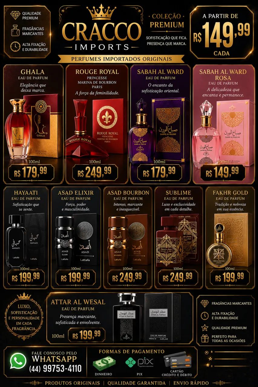 Perfumes árabes 