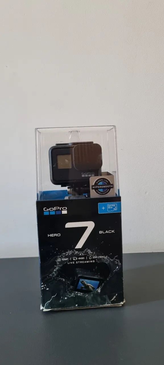 Câmera go pro hero 7 black