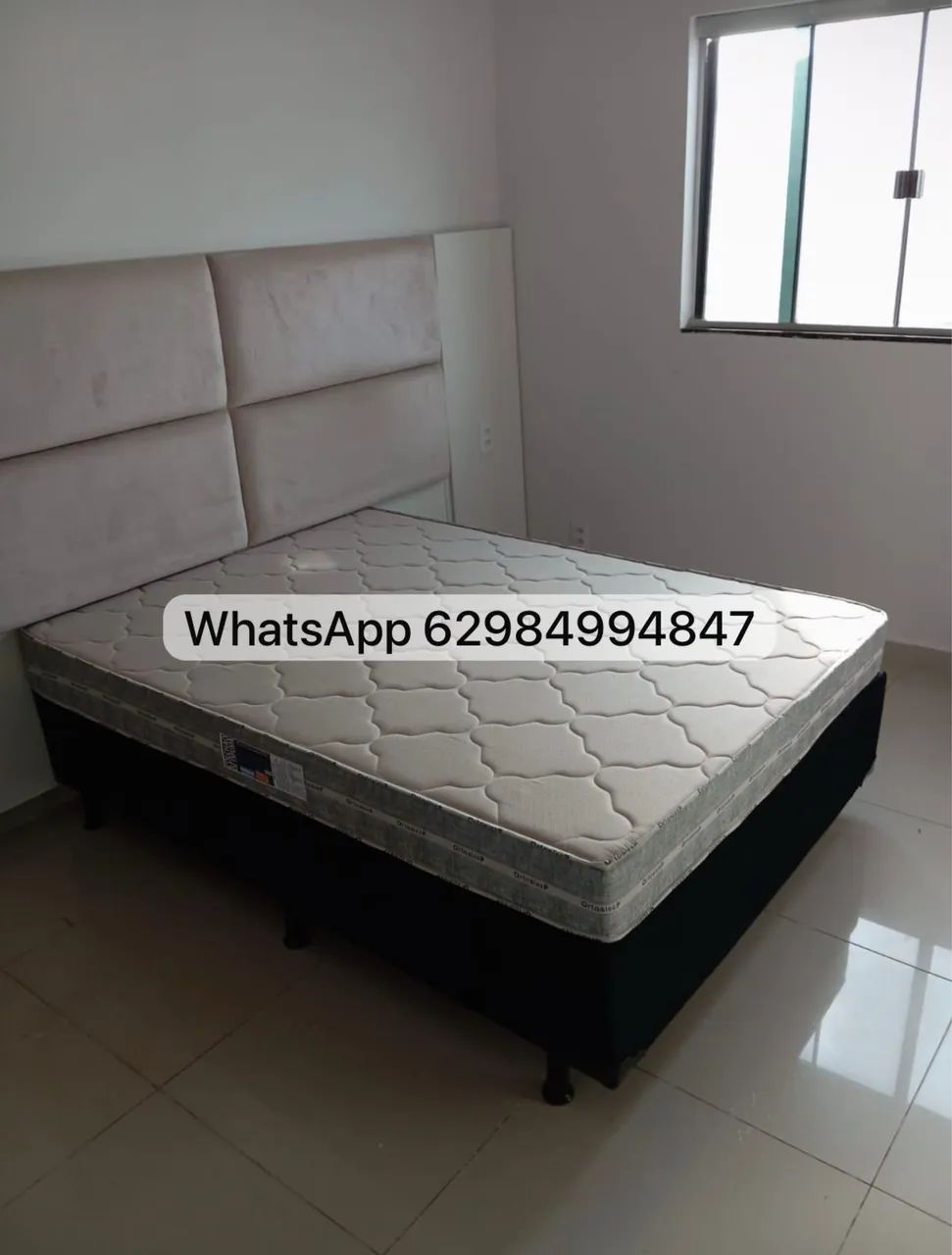 Cama box casal d33 completo pronto entrega 