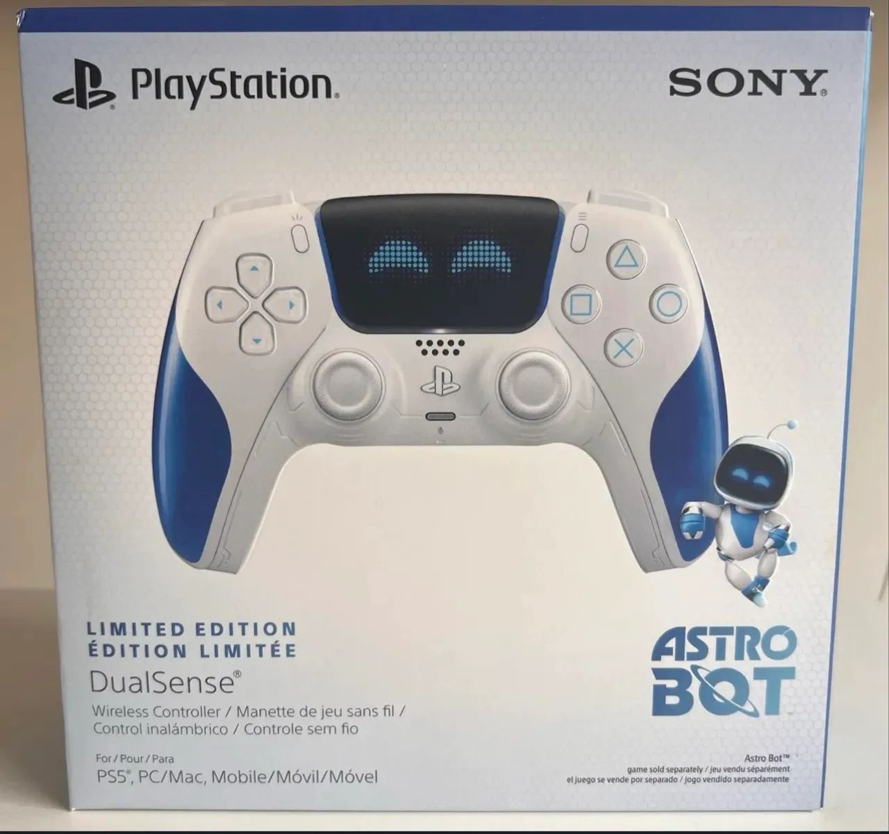 Ed.limitada Dualsense  Astro bot Joyful