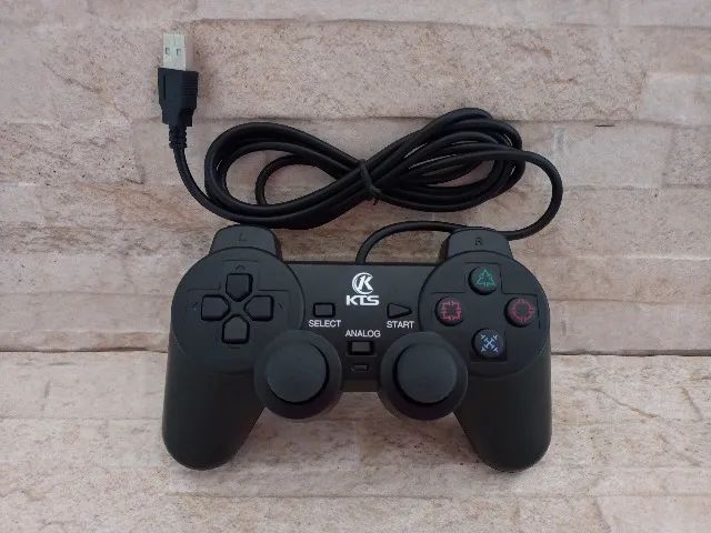 Controle Com Entrada Usb Joystick Games Pc e Ps3
