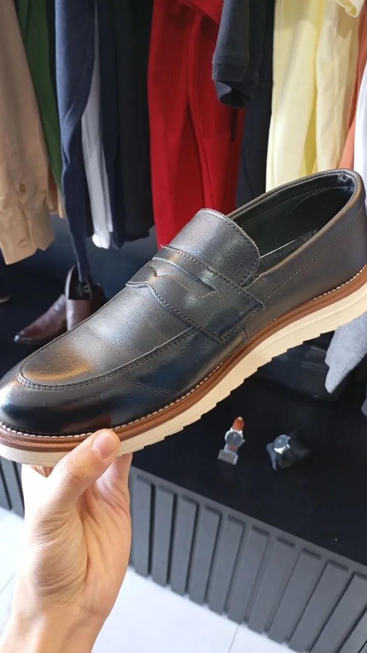 SAPATO SPORTFINO LISO COURO - Foto 2