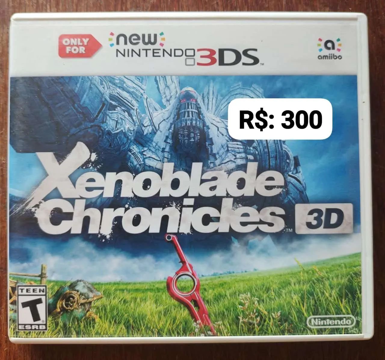 Xenoblade Chronicles 3D = R$: 300