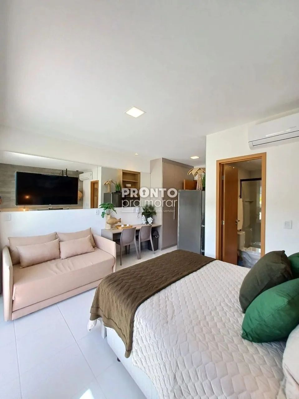 Flat com 1 quarto em Muro Alto