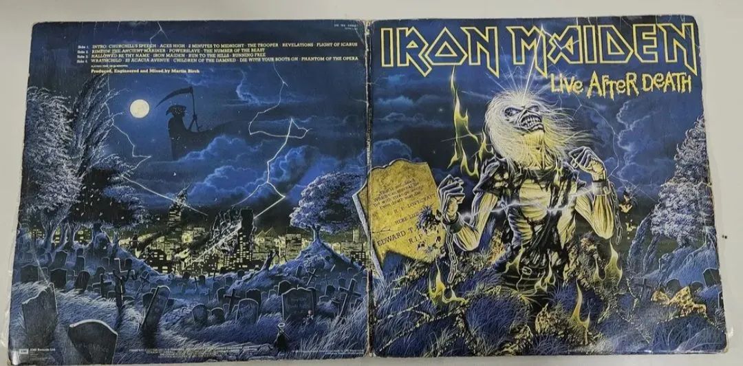 Lp Vinil Iron Maiden Live After Death - Foto 3