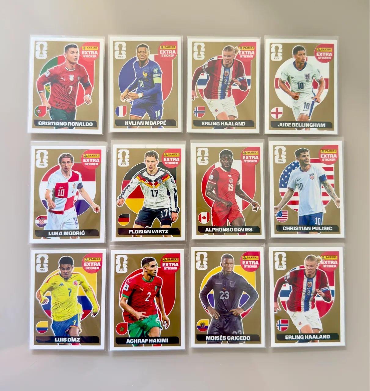 Figurinhas Legends Copa 2026 - Ouro (Originais)