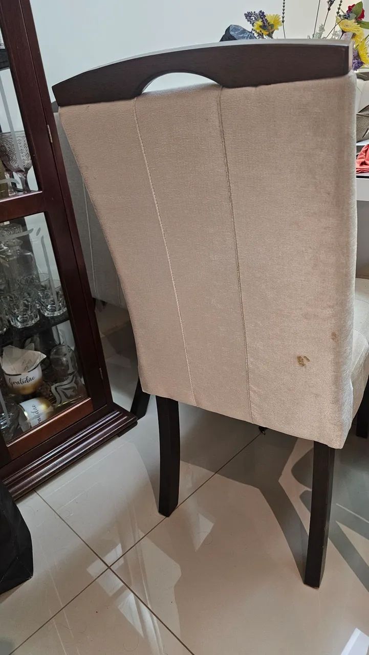 Vendo cadeiras para mesa de jantar (leia o anúncio) - Foto 5