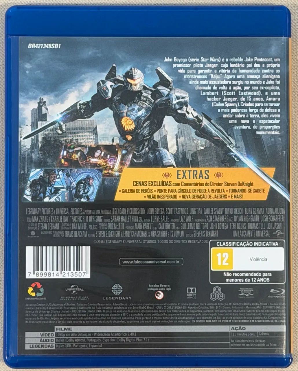 Blu-ray Círculo de Fogo - A Revolta (original) - Foto 2
