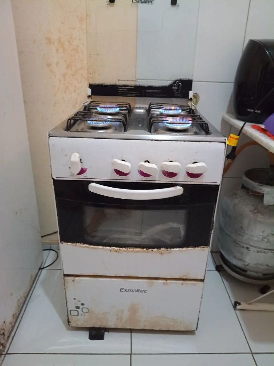 Fogão esmaltec