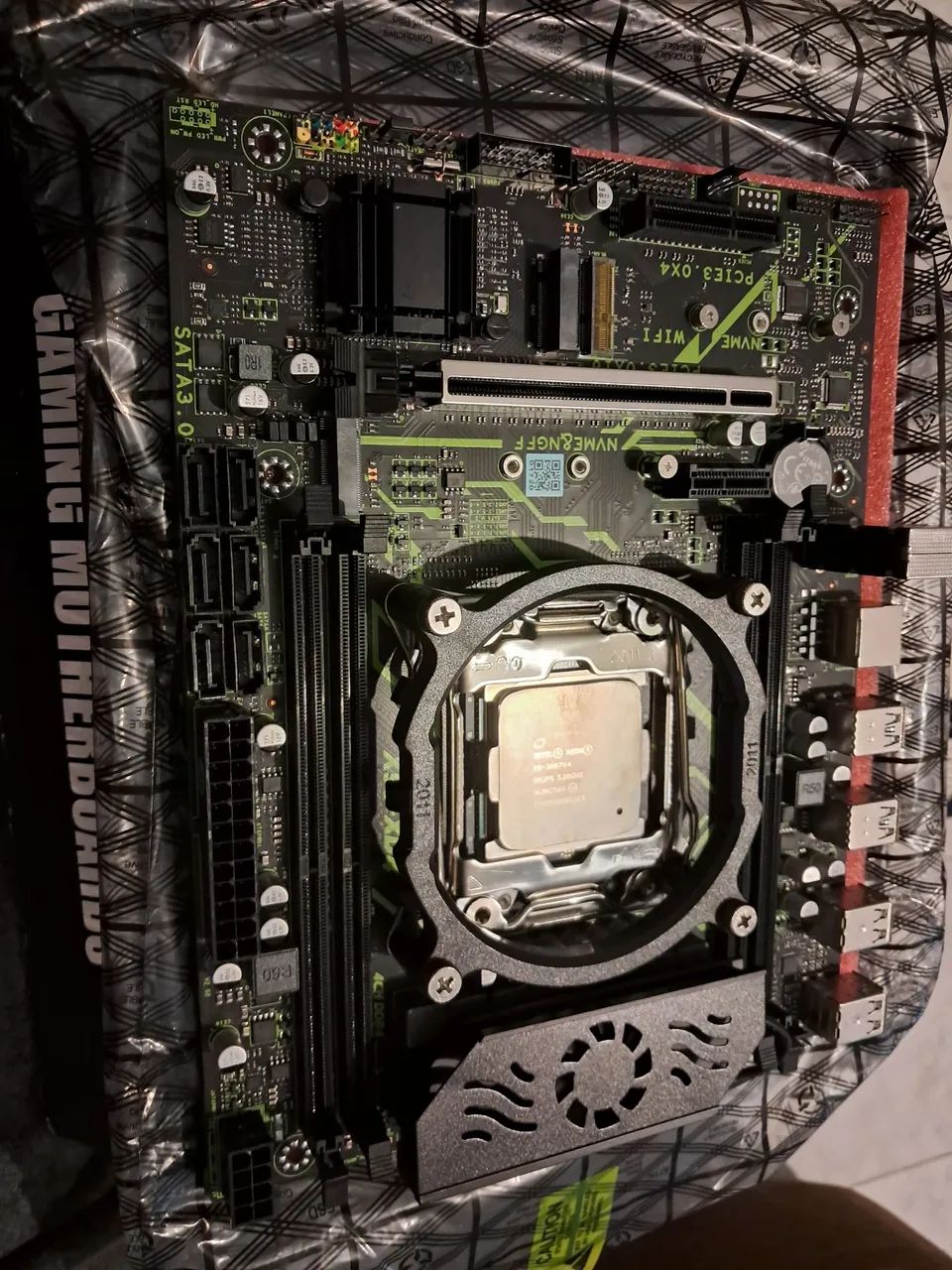 Placa mãe x99 XD4 + processador E5 2667 V4