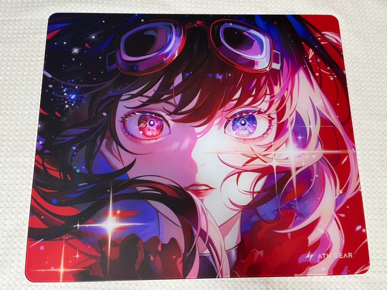 (Novo) Mousepad de Vidro ATK Anime - Edição limitada Crimson 
