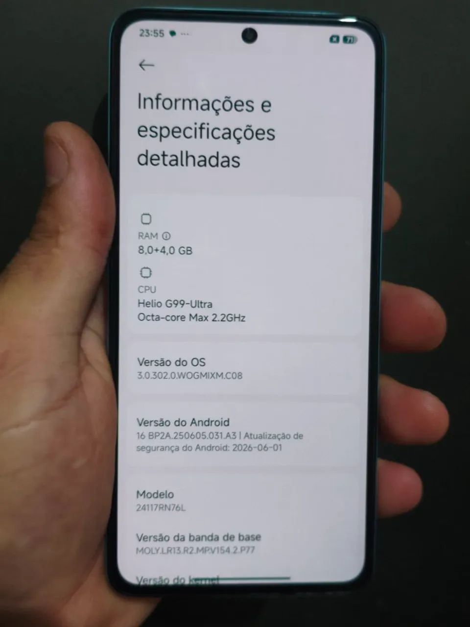 Redmi Note 14 5G 256GB AZUL OCEAN 8GB RAM - Foto 3
