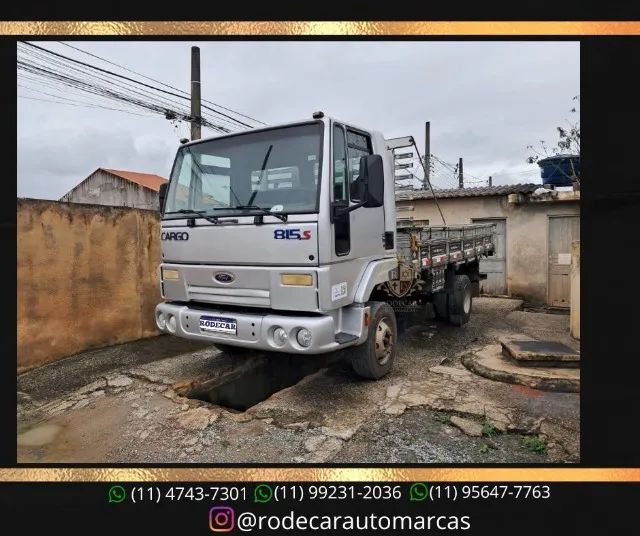 Ford Cargo 815 E Carroceria 