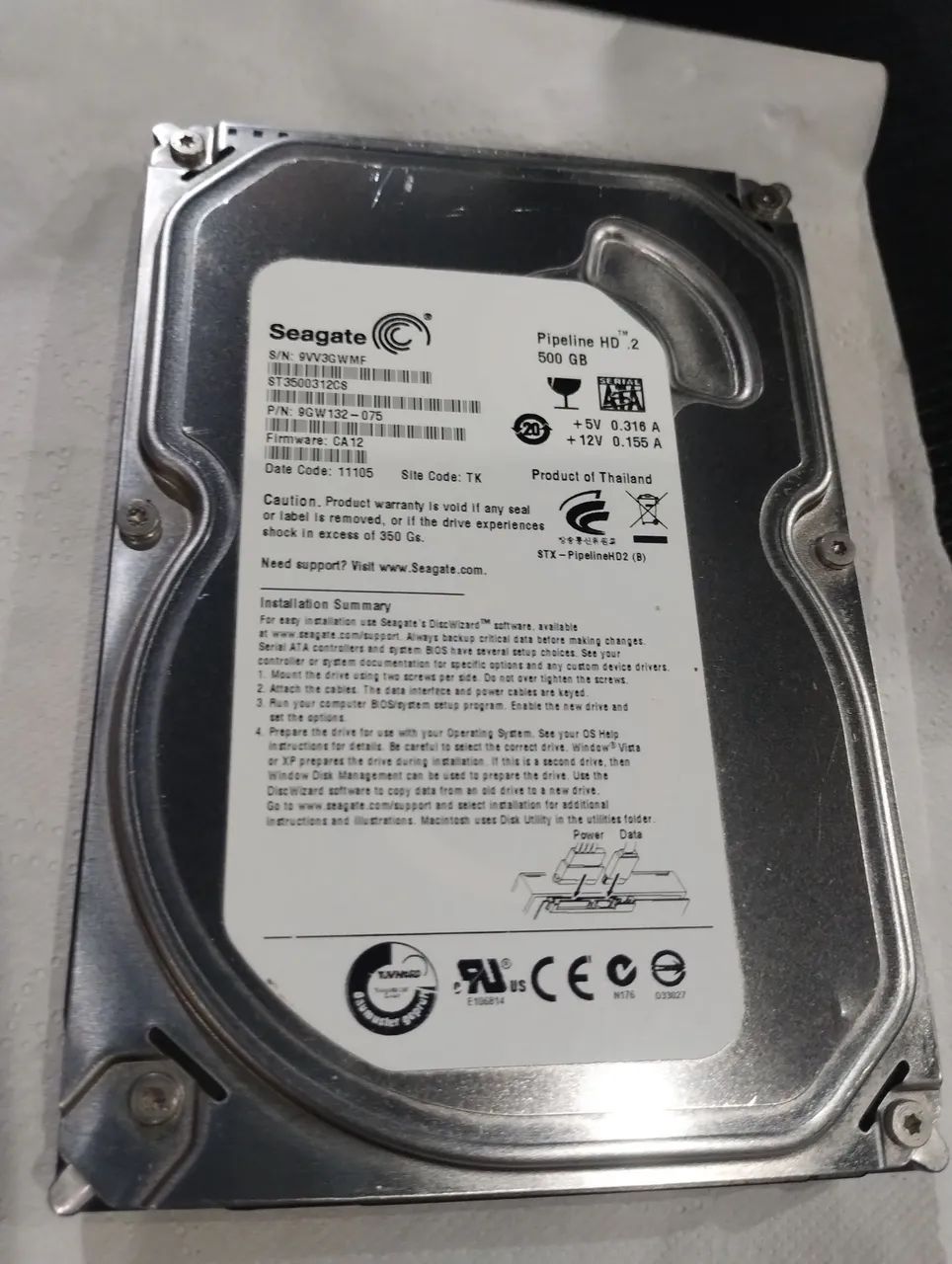 HD Barracuda 500gb - Foto 3