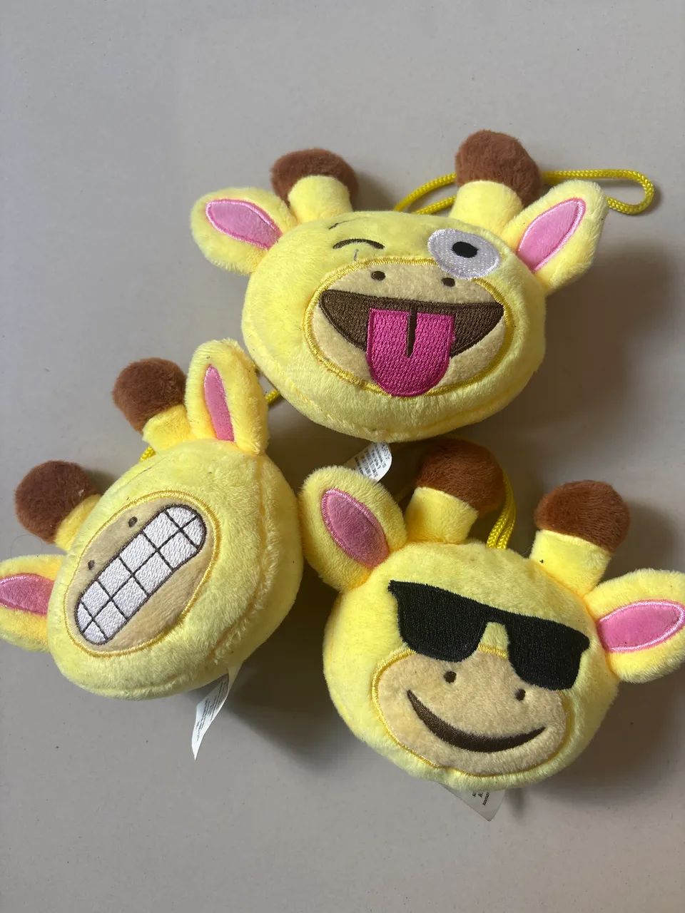 Colecionáveis Girrafas emoticons 