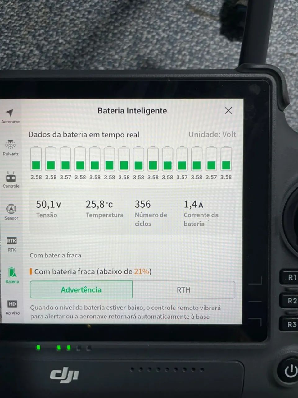 Bateria DB800 para drone agrícola - Foto 3