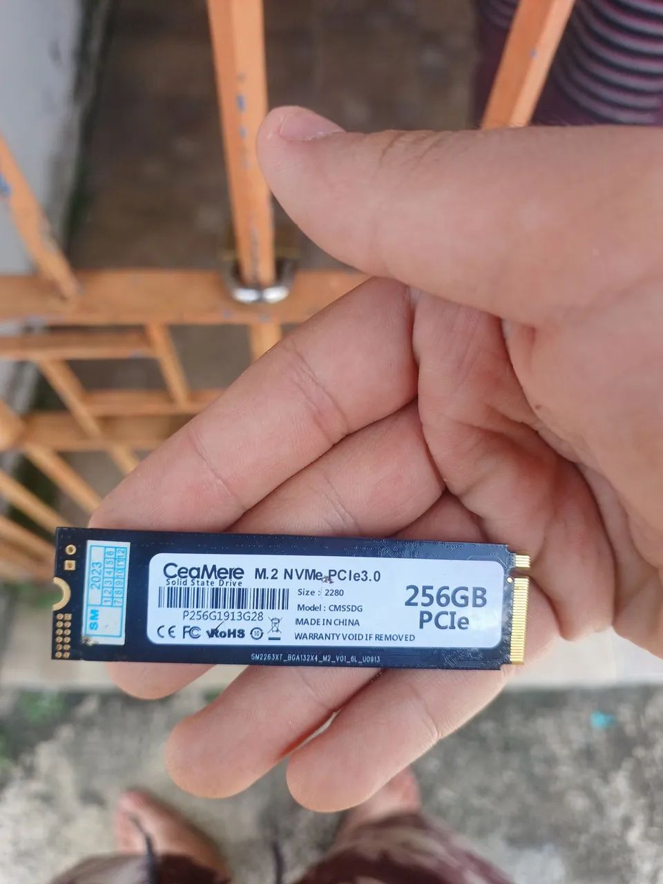 SSD NVME, 256gb