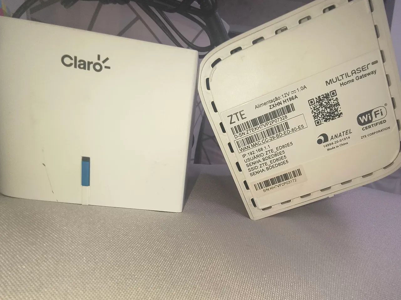 Roteador ZTE Claro wifi - Foto 3