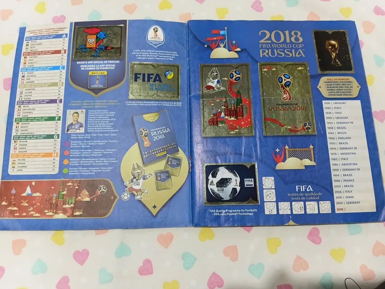 Album da Copa do Mundo 2018 Completo  - Foto 2