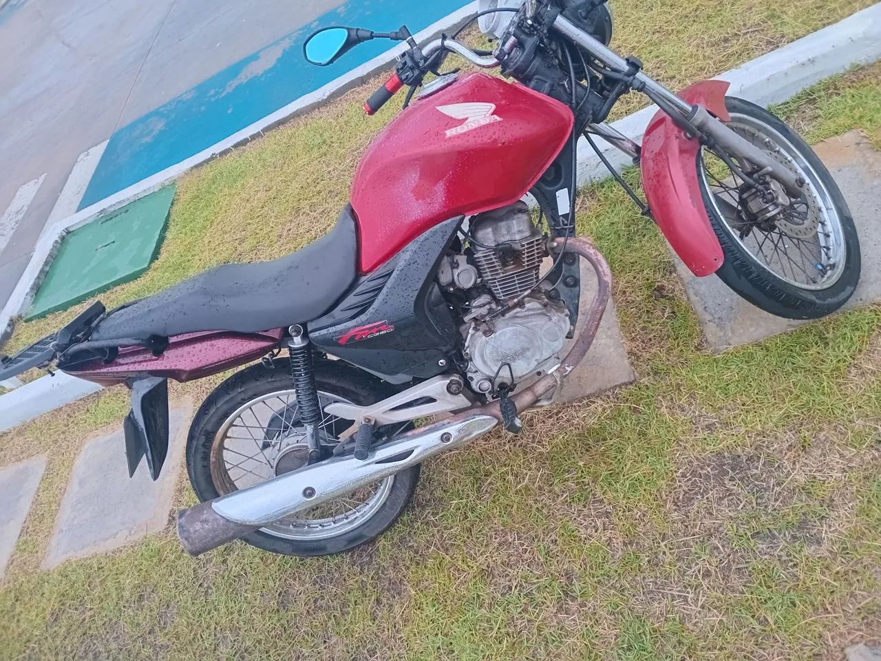 Vendo ou troco fan 150 esdi flex ano 2013 