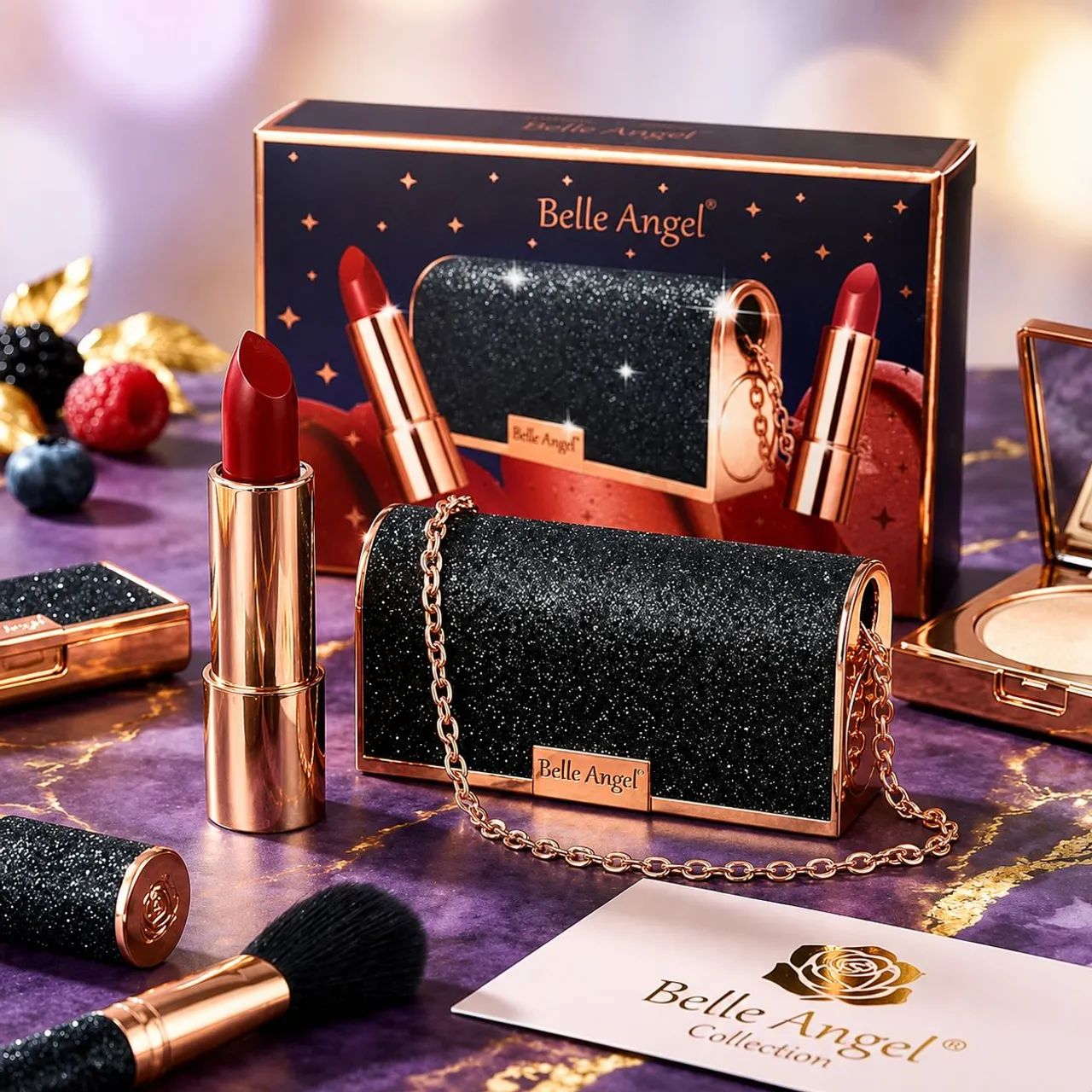 Batom Bolsa Lipstick Matte Belle Angel - Foto 4