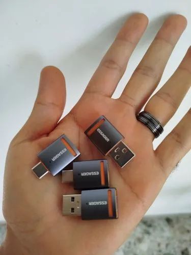 ESSAGER - Adpatador USB A para TIPO C - Foto 2