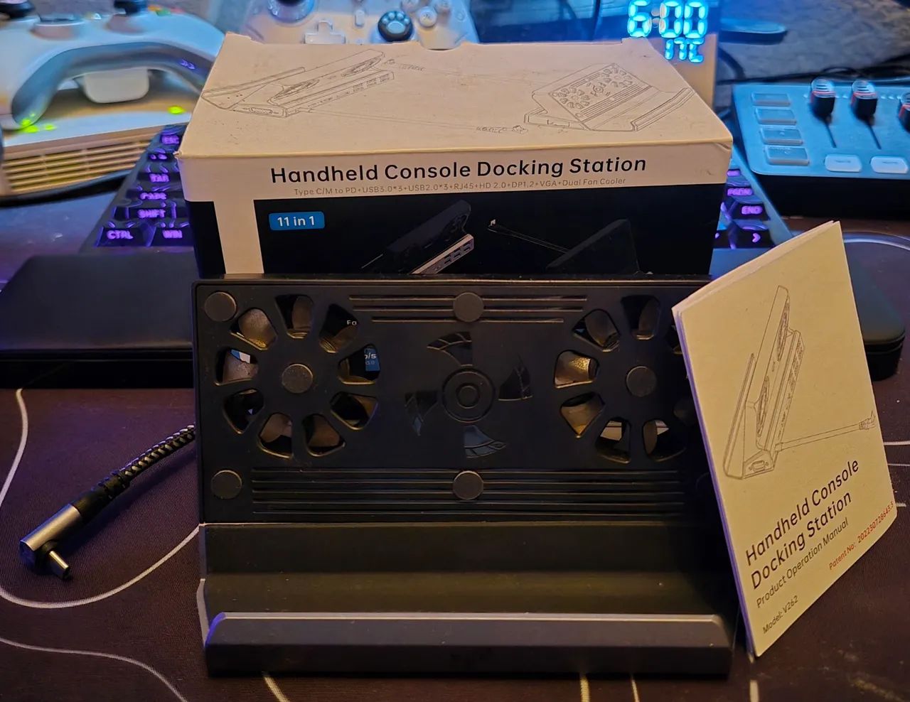 DOCK STATION 4K steamdeck/switch/Rog 11 EM 1